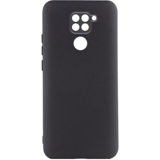 Чохол Silicone Cover Lakshmi Full Camera (A) для Xiaomi Redmi Note 9 / Redmi 10X Чорний / Black - Інтернет-магазин спільних покупок ToGether