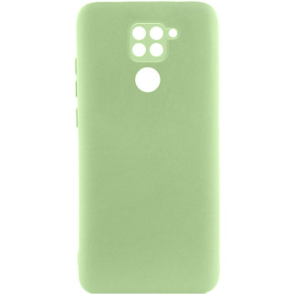 Чохол Silicone Cover Lakshmi Full Camera (A) для Xiaomi Redmi Note 9 / Redmi 10X Зелений / Pistachio - Інтернет-магазин спільних покупок ToGether