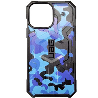 Ударостійкий чохол UAG Pathfinder with MagSafe Camo для Apple iPhone 14 Pro Max (6.7") Синій - Інтернет-магазин спільних покупок ToGether