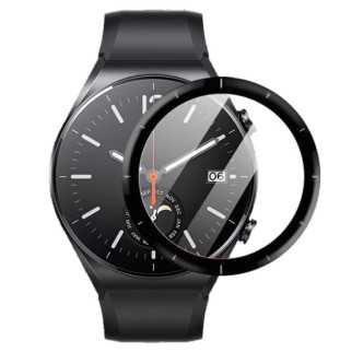Полімерна плівка 3D (full glue) (тех.пак) для Xiaomi Watch S1 Чорний - Інтернет-магазин спільних покупок ToGether