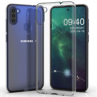 TPU чохол Epic Transparent 1,5mm для Samsung Galaxy A11 / M11 Безбарвний (прозорий) - Інтернет-магазин спільних покупок ToGether