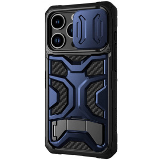 TPU+PC чохол Nillkin CamShield Adventurer Pro (шторка на камеру) для Apple iPhone 14 Pro Max (6.7") Interstellar Blue - Інтернет-магазин спільних покупок ToGether