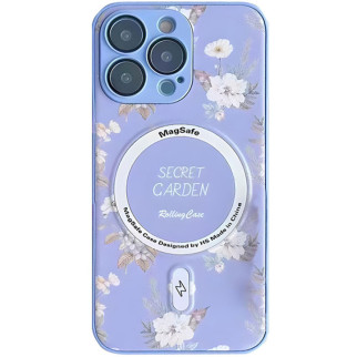 TPU+PC чохол Secret Garden with MagSafe для Apple iPhone 11 Pro (5.8") Lilac - Інтернет-магазин спільних покупок ToGether