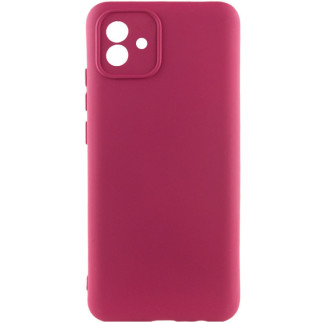 Чохол Silicone Cover Lakshmi Full Camera (A) для Samsung Galaxy A04 Бордовий / Marsala - Інтернет-магазин спільних покупок ToGether