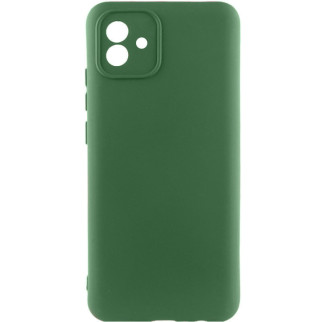 Чохол Silicone Cover Lakshmi Full Camera (A) для Samsung Galaxy A04 Зелений / Dark green - Інтернет-магазин спільних покупок ToGether