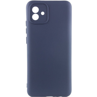 Чохол Silicone Cover Lakshmi Full Camera (A) для Samsung Galaxy A04 Синій / Midnight Blue - Інтернет-магазин спільних покупок ToGether