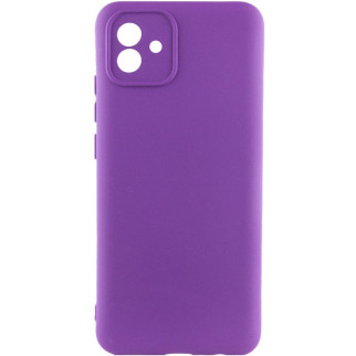 Чохол Silicone Cover Lakshmi Full Camera (A) для Samsung Galaxy A04 Фіолетовий / Purple - Інтернет-магазин спільних покупок ToGether