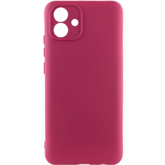 Чохол Silicone Cover Lakshmi Full Camera (A) для Samsung Galaxy A04e Бордовий / Marsala - Інтернет-магазин спільних покупок ToGether