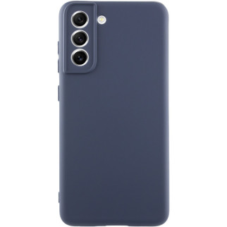 Чохол Silicone Cover Lakshmi Full Camera (A) для Samsung Galaxy S23+ Синій / Midnight Blue - Інтернет-магазин спільних покупок ToGether