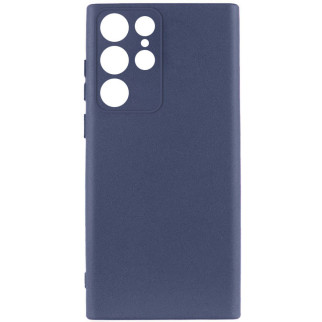 Чохол Silicone Cover Lakshmi Full Camera (A) для Samsung Galaxy S23 Ultra Синій / Midnight Blue - Інтернет-магазин спільних покупок ToGether