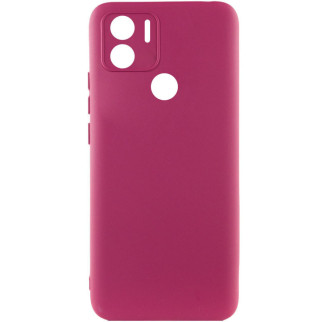 Чохол Silicone Cover Lakshmi Full Camera (A) для Xiaomi Redmi A1+ / Poco C50 / A2+ Бордовий / Marsala - Інтернет-магазин спільних покупок ToGether