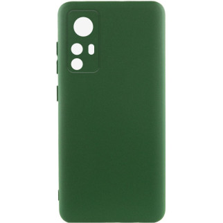 Чохол Silicone Cover Lakshmi Full Camera (A) для Xiaomi 12T / 12T Pro Зелений / Dark green - Інтернет-магазин спільних покупок ToGether