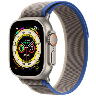 Ремінець Trail Loop для Apple watch 42mm/44mm/45mm/49mm (m/l) Blue / Gray - Інтернет-магазин спільних покупок ToGether