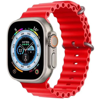 Ремінець Ocean Band для Apple watch 42mm/44mm/45mm/49mm Червоний / Red - Інтернет-магазин спільних покупок ToGether