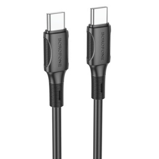 Дата кабель Borofone BX80 Type-C to Type-C 60W (1m) Чорний - Інтернет-магазин спільних покупок ToGether