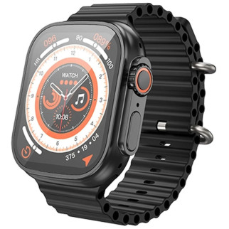 Смарт-годинник Hoco Smart Watch Y12 Ultra (call version) Black - Інтернет-магазин спільних покупок ToGether