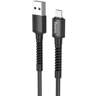 Дата кабель Hoco X71 "Especial" MicroUSB (1m) Black - Інтернет-магазин спільних покупок ToGether