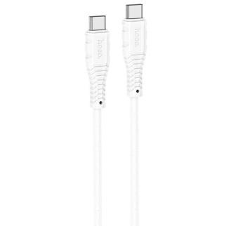 Дата кабель Hoco  X67 "Nano" 60W Type-C to Type-C (1m) White - Інтернет-магазин спільних покупок ToGether