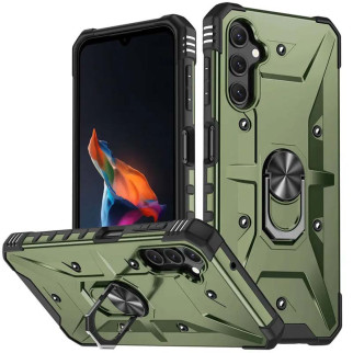 Ударостійкий чохол Pathfinder Ring для Samsung Galaxy A54 5G Зелений / Army Green - Інтернет-магазин спільних покупок ToGether