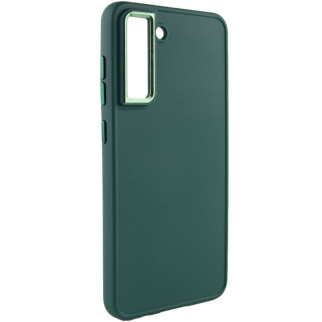 TPU чохол Bonbon Metal Style для Samsung Galaxy S23 Зелений / Pine green - Інтернет-магазин спільних покупок ToGether