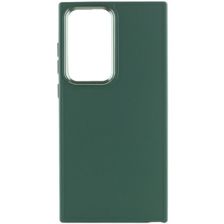 TPU чохол Bonbon Metal Style для Samsung Galaxy S23 Ultra Зелений / Army green - Інтернет-магазин спільних покупок ToGether