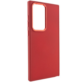 TPU чохол Bonbon Metal Style для Samsung Galaxy S23 Ultra Червоний / Red - Інтернет-магазин спільних покупок ToGether