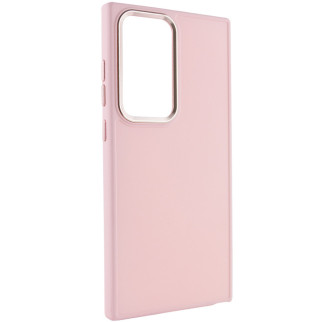 TPU чохол Bonbon Metal Style для Samsung Galaxy S23 Ultra Рожевий / Light pink - Інтернет-магазин спільних покупок ToGether