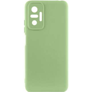 Чохол Silicone Cover Lakshmi Full Camera (A) для Xiaomi Redmi Note 10 Pro / 10 Pro Max Зелений / Pistachio - Інтернет-магазин спільних покупок ToGether