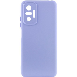 Чохол Silicone Cover Lakshmi Full Camera (A) для Xiaomi Redmi Note 10 Pro / 10 Pro Max Бузковий / Dasheen - Інтернет-магазин спільних покупок ToGether