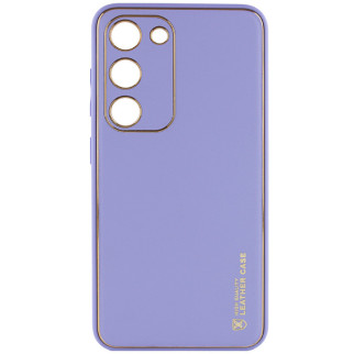 Шкіряний чохол Xshield для Samsung Galaxy S23 Бузковий / Dasheen - Інтернет-магазин спільних покупок ToGether