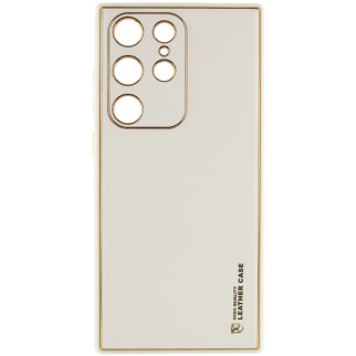Шкіряний чохол Xshield для Samsung Galaxy S23 Ultra Білий / White - Інтернет-магазин спільних покупок ToGether