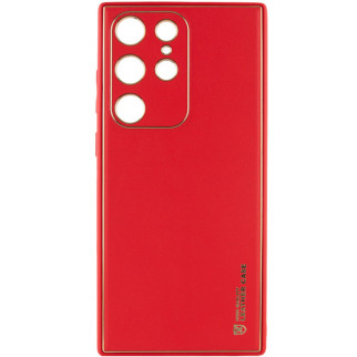 Шкіряний чохол Xshield для Samsung Galaxy S23 Ultra Червоний / Red - Інтернет-магазин спільних покупок ToGether