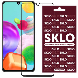 Захисне скло SKLO 3D для Oppo A17 / A17k / A18 / A38 Чорний - Інтернет-магазин спільних покупок ToGether