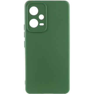 Чохол Silicone Cover Lakshmi Full Camera (A) для Xiaomi Poco X5 5G / Redmi Note 12 5G Зелений / Dark green - Інтернет-магазин спільних покупок ToGether