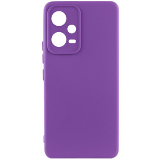 Чохол Silicone Cover Lakshmi Full Camera (A) для Xiaomi Poco X5 5G / Redmi Note 12 5G Фіолетовий / Purple - Інтернет-магазин спільних покупок ToGether