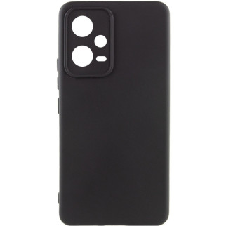 Чохол Silicone Cover Lakshmi Full Camera (A) для Xiaomi Poco X5 5G / Redmi Note 12 5G Чорний / Black - Інтернет-магазин спільних покупок ToGether