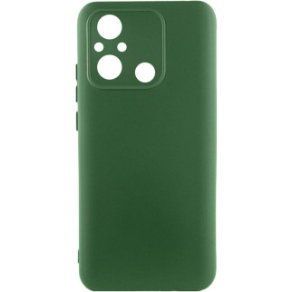 Чохол Silicone Cover Lakshmi Full Camera (A) для Xiaomi Redmi 12C Зелений / Dark green - Інтернет-магазин спільних покупок ToGether