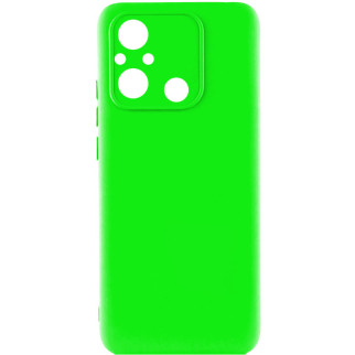 Чохол Silicone Cover Lakshmi Full Camera (A) для Xiaomi Redmi 12C Салатовий / Neon Green - Інтернет-магазин спільних покупок ToGether