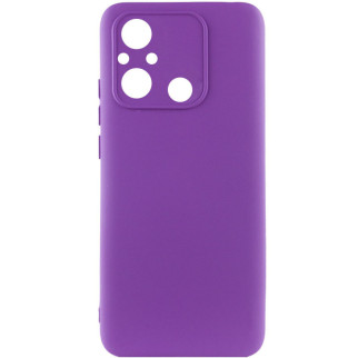 Чохол Silicone Cover Lakshmi Full Camera (A) для Xiaomi Redmi 12C Фіолетовий / Purple - Інтернет-магазин спільних покупок ToGether