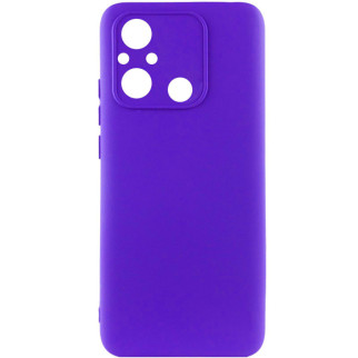 Чохол Silicone Cover Lakshmi Full Camera (A) для Xiaomi Redmi 12C Синій / Iris - Інтернет-магазин спільних покупок ToGether