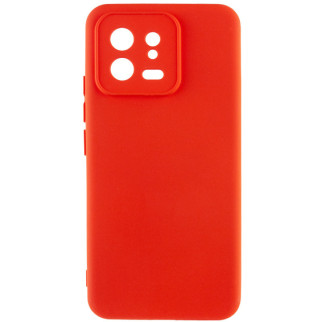 Чохол Silicone Cover Lakshmi Full Camera (A) для Xiaomi 13 Червоний / Red - Інтернет-магазин спільних покупок ToGether