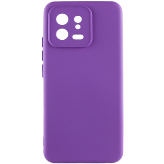 Чохол Silicone Cover Lakshmi Full Camera (A) для Xiaomi 13 Фіолетовий / Purple - Інтернет-магазин спільних покупок ToGether