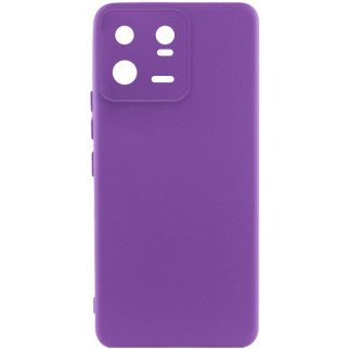 Чохол Silicone Cover Lakshmi Full Camera (A) для Xiaomi 13 Pro Фіолетовий / Purple - Інтернет-магазин спільних покупок ToGether
