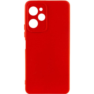 Чохол Silicone Cover Lakshmi Full Camera (A) для Xiaomi Poco X5 Pro 5G Червоний / Red - Інтернет-магазин спільних покупок ToGether