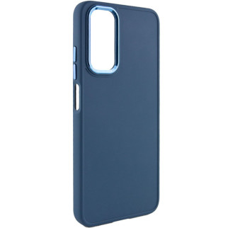 TPU чохол Bonbon Metal Style для Samsung Galaxy A34 5G Синій / Cosmos blue - Інтернет-магазин спільних покупок ToGether