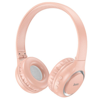 Накладні бездротові навушники Hoco W41 Charm Pink - Інтернет-магазин спільних покупок ToGether