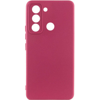 Чохол Silicone Cover Lakshmi Full Camera (A) для TECNO Pop 5 LTE Бордовий / Marsala - Інтернет-магазин спільних покупок ToGether