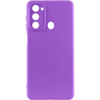 Чохол Silicone Cover Lakshmi Full Camera (A) для Tecno Spark Go 2022 (KG5m) Фіолетовий / Purple - Інтернет-магазин спільних покупок ToGether