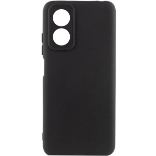 Чохол Silicone Cover Lakshmi Full Camera (A) для Oppo A17 Чорний / Black - Інтернет-магазин спільних покупок ToGether
