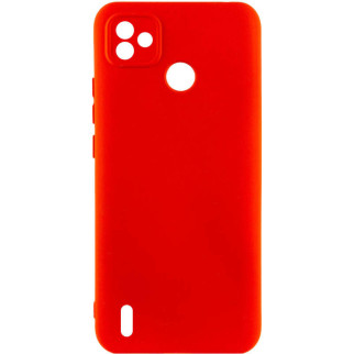 Чохол Silicone Cover Lakshmi Full Camera (A) для TECNO POP 5 Червоний / Red - Інтернет-магазин спільних покупок ToGether